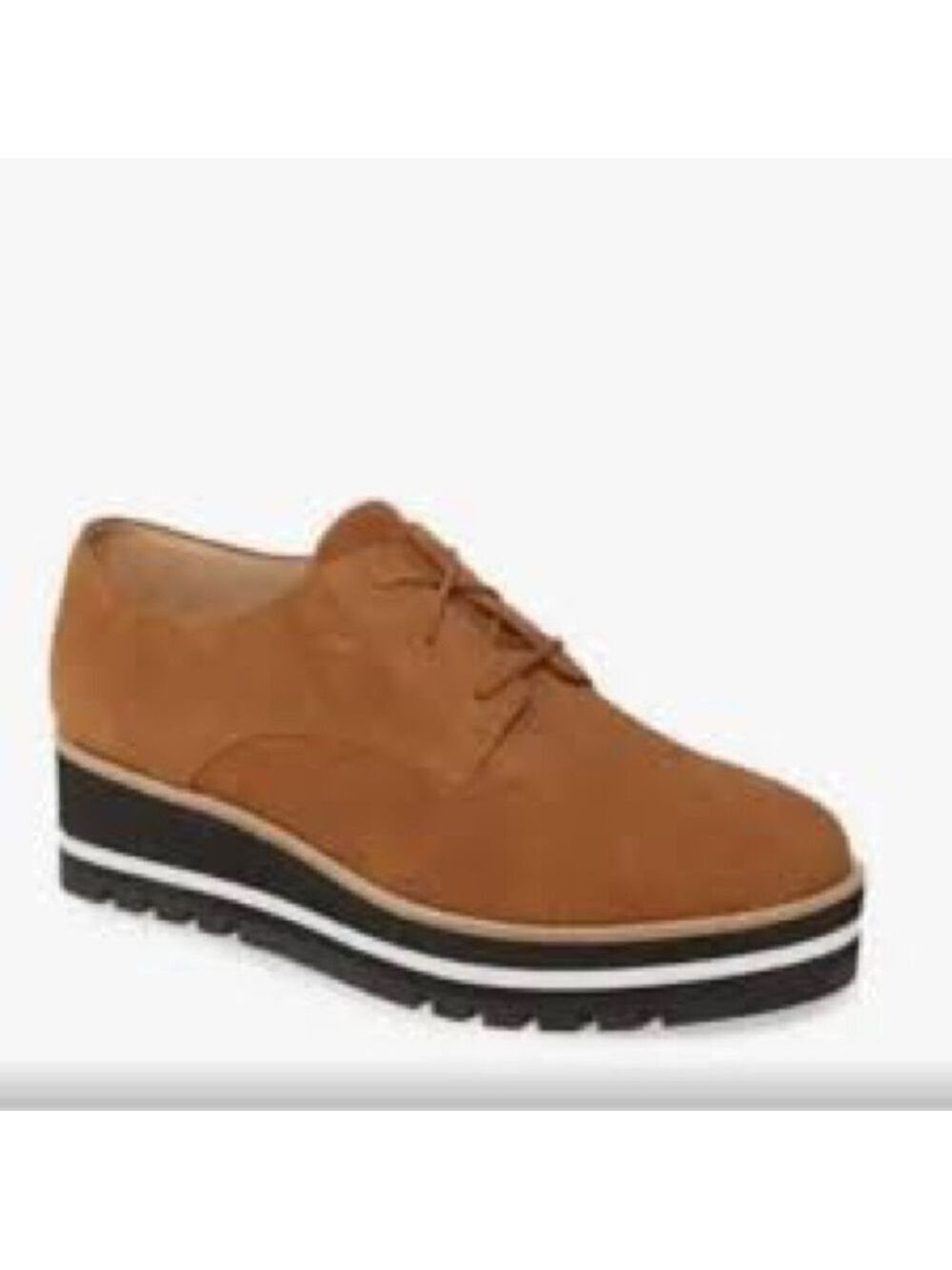 EILEEN FISHER EDDY PLATFORM OXFORD SZ 7M